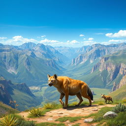 A stunning landscape of Lorestan, Iran, showcasing vast mountainous terrains, lush green valleys, and dramatic cliffs