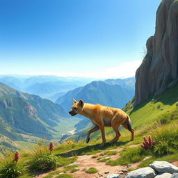 A stunning landscape of Lorestan, Iran, showcasing vast mountainous terrains, lush green valleys, and dramatic cliffs