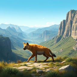 A stunning landscape of Lorestan, Iran, showcasing vast mountainous terrains, lush green valleys, and dramatic cliffs