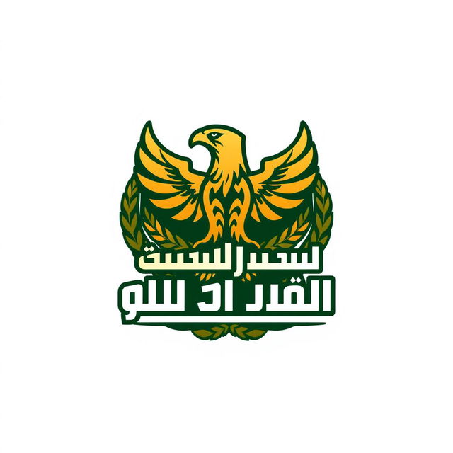 A logo design for 'ناحیه مقاومت بسیج شهید مفتح', featuring a strong and inspiring emblem
