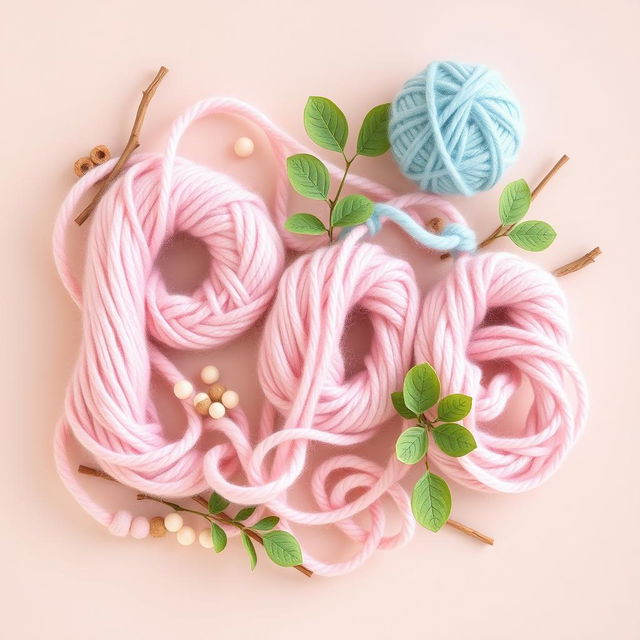 A whimsical and artistic representation of the letters 'Poe' crafted in baby pink makeup color, exuding a soft and charming vibe