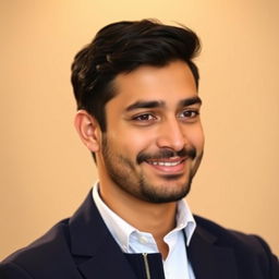 A portrait of a man named Usman, showcasing a thoughtful expression