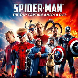 A movie poster featuring characters from the Spider-Man universe including Spider-Man in his iconic red and blue suit, Venom with his menacing, black tendrils, and Carnage with his chaotic, red and black design