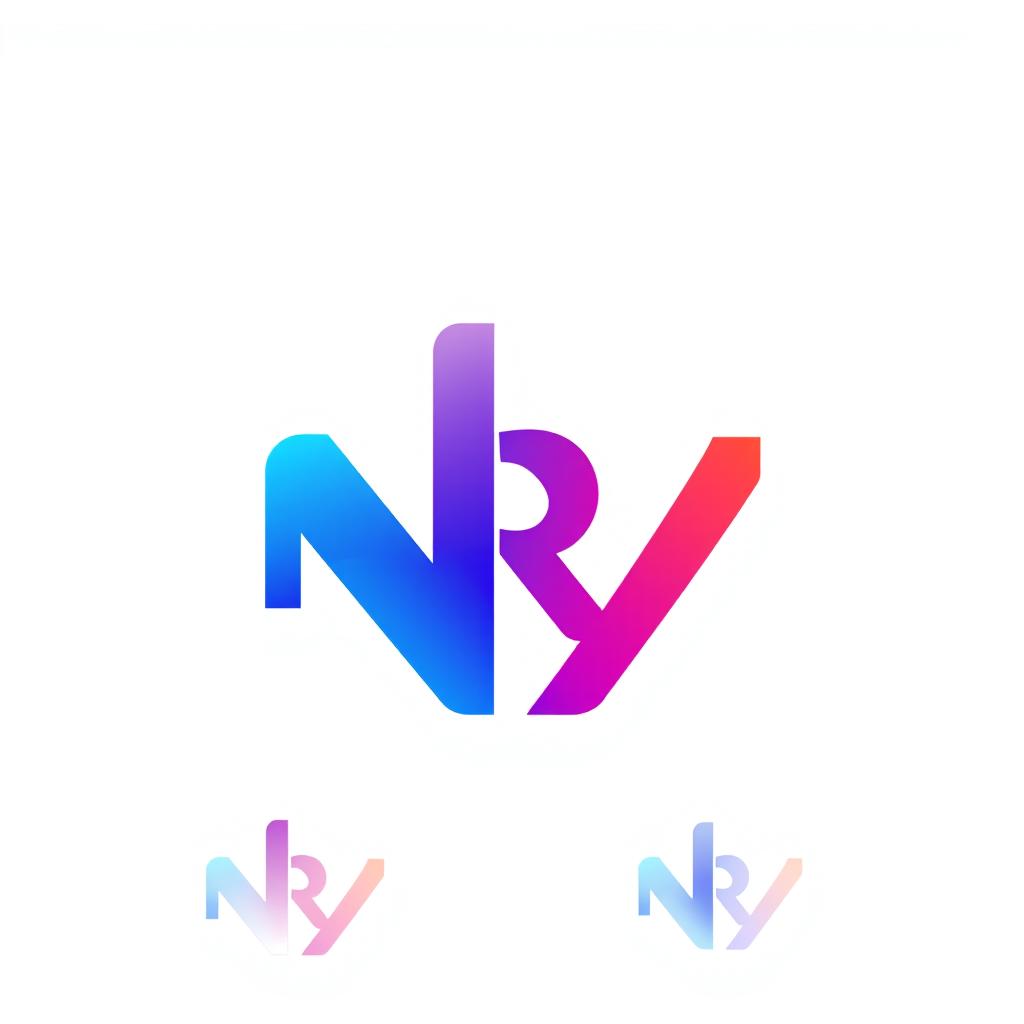 A modern and creative logo featuring the letters N, E, R, Y