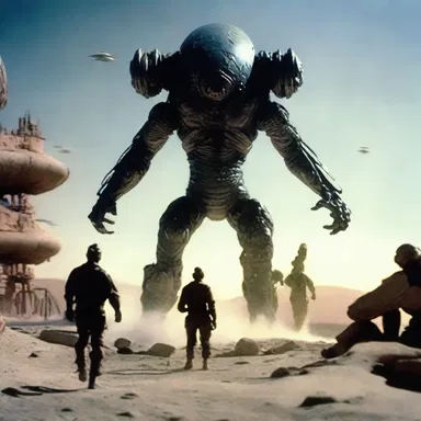 The movie production company used acrylonitrile to create special effects in the sci-fi film.
