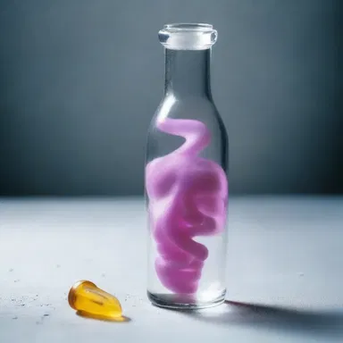 The scientist accidentally spilled a vial of acrylonitrile, which mutated into a horrifying creature.
