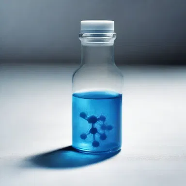The scientist accidentally spilled a vial of acrylonitrile, which mutated into a horrifying creature.