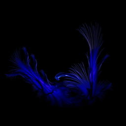 A striking image featuring dynamic elements against a dark background