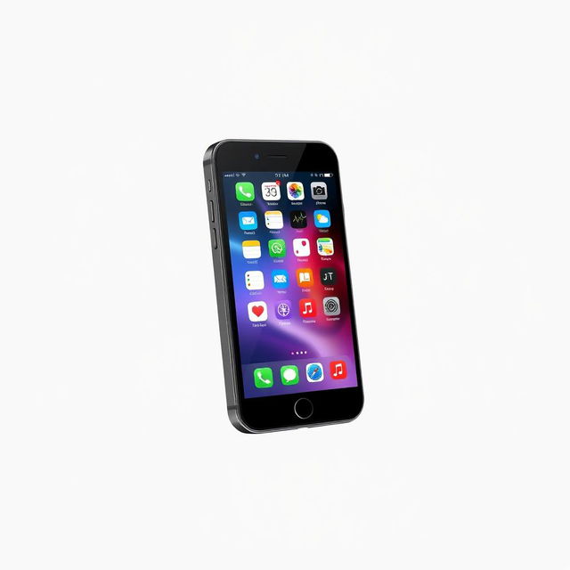 A creative photomontage of a mobile phone designed to resemble a simple gun
