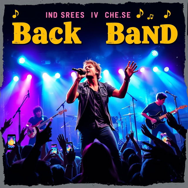 Unleash the Energy: Rock Singer Live in Concert