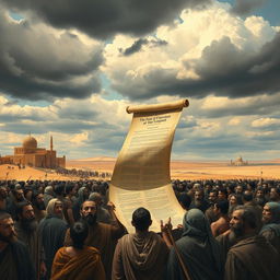 An evocative artistic interpretation of an alternate history where the prophet Isaiah did not prophesy about the Messiah