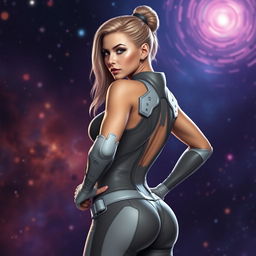 A powerful female leader named Anna, representing an interdimensional dominion known as the Cosmonauts