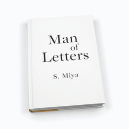 A professional and elegant book cover featuring a predominantly white background