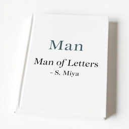 A professional and elegant book cover featuring a predominantly white background