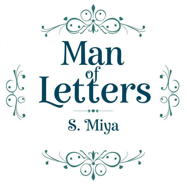 A beautifully decorated fullscreen poetry book cover featuring a pure white background