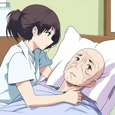 In the popular anime series, a character undergoes actinotherapy to treat their rare illness.