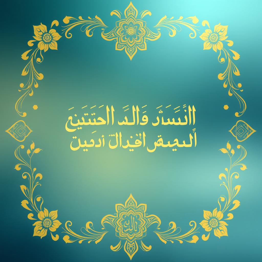 A beautifully designed calligraphic artwork featuring the phrase "قل أعوذ برب الناس من شر الوسواس الغناس" in elegant Arabic script