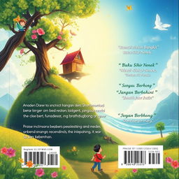 A captivating back cover design for a short story collection