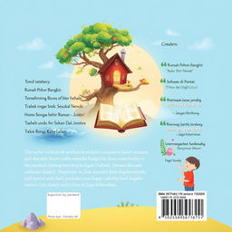 A captivating back cover design for a short story collection