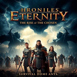 A film poster for 'Chronicles of Eternity: The Rise of the Chosen'