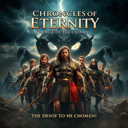A film poster for 'Chronicles of Eternity: The Rise of the Chosen'