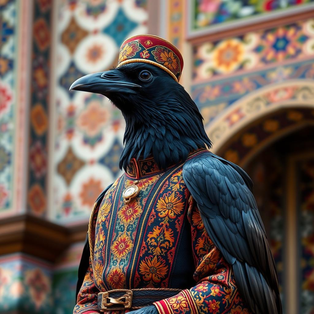 The Enigmatic Crow: A Qajar Era Fantasy