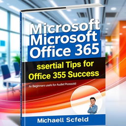 A visually engaging book cover for 'Microsoft Office 365 by Michael Scofield: Essential Tips for Office 365 Success'