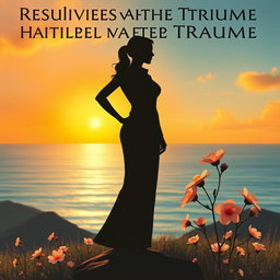 A powerful and thought-provoking artwork that symbolizes resilience and hope after trauma
