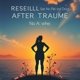 A powerful and thought-provoking artwork that symbolizes resilience and hope after trauma