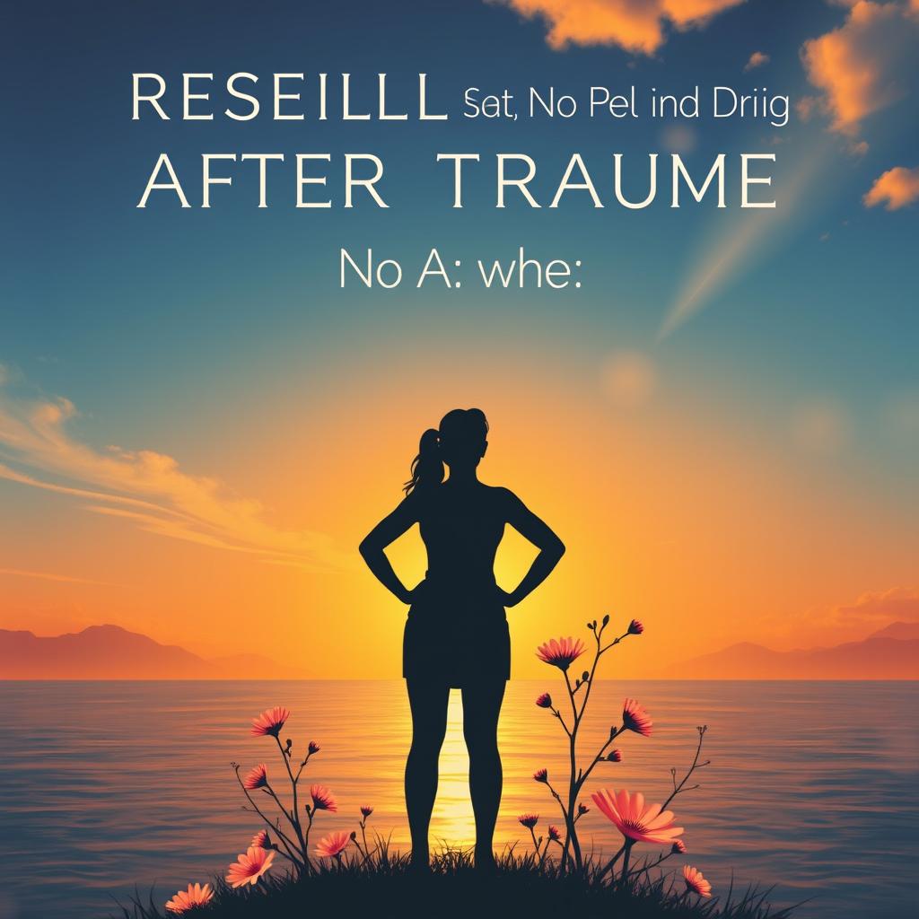 A powerful and thought-provoking artwork that symbolizes resilience and hope after trauma
