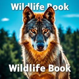 A stunning, raw photograph of a majestic wolf captured in a natural environment, showcasing its powerful stature and captivating gaze