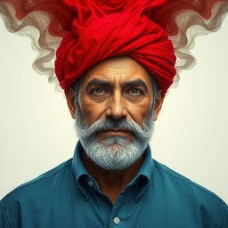 یک نقاشی تأثیرگذار که وفاق ملی ایران را به تصویر می‌کشد