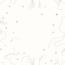 A clean, white background adorned with intricate and attractive patterns suitable for psychological content
