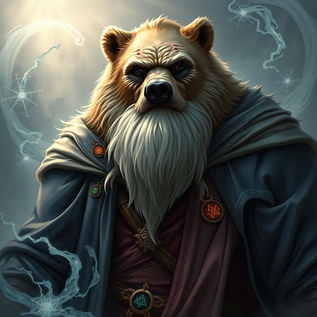 The Bear Warrior: A Guardian of Strength