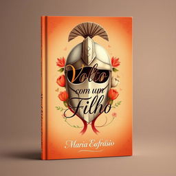 A romantic book cover design featuring a beautifully illustrated helmet symbolizing strength and protection, intertwined with elements representing love and reconciliation