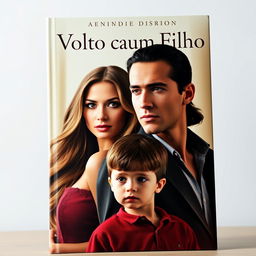 A book cover design featuring a striking composition