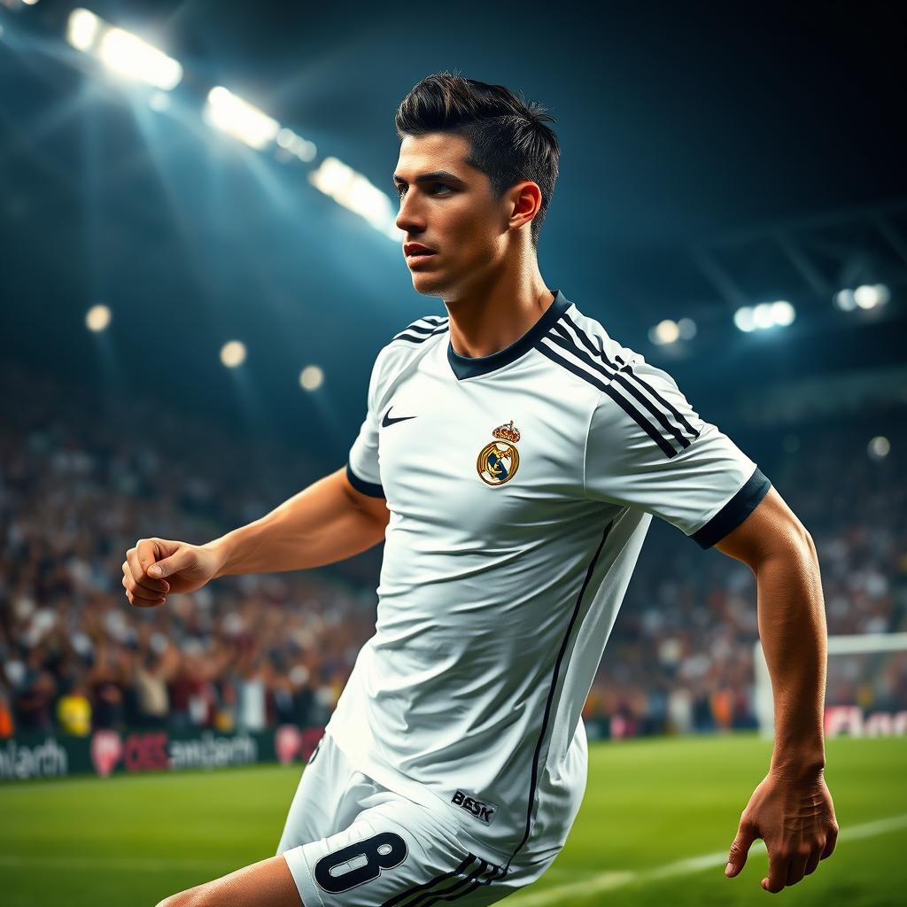 Unleash the Athleticism Dynamic Football Portrait