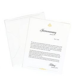 A formal letter dated Monday, January 13th