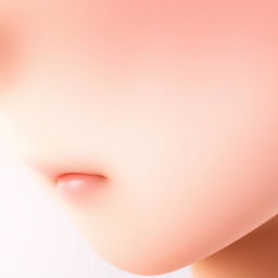 A highly detailed, high-resolution close-up of a character skin texture inspired by Koikatsu, showcasing realistic and vibrant skin tones with natural imperfections, subtle pores, and a soft sheen