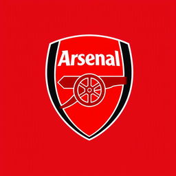 A logo design inspired by the Arsenal football club logo, but instead of the word 'Arsenal', it features the text 'Netflix' prominently