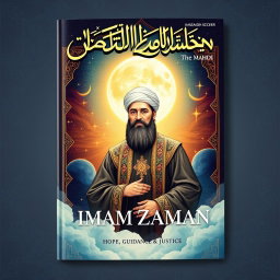 A captivating magazine cover featuring an artistic depiction of Imam Zaman (the Mahdi)