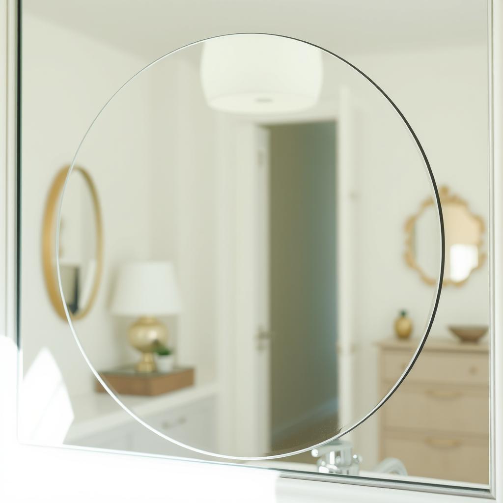 Captivating Reflection: The Art of a Pristine Mirror