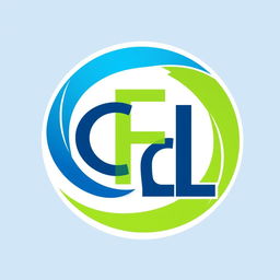 A modern and sleek logo design featuring the initials C, F, E, and L creatively intertwined