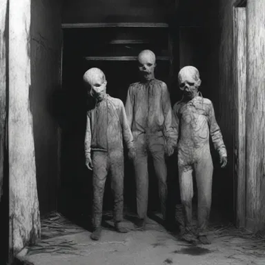 The activeness in the haunted house sent shivers down my spine.