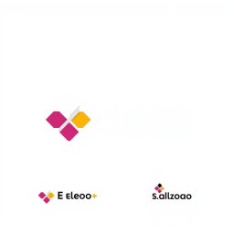 A newly designed logo that creatively combines elements from two existing logos