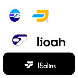 A newly designed logo that creatively combines elements from two existing logos
