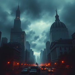 This novel tells two intertwining stories