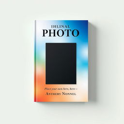 A visually striking book cover featuring a central image of a photo (place your own photo here), displayed prominently to capture attention