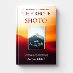A visually striking book cover featuring a central image of a photo (place your own photo here), displayed prominently to capture attention