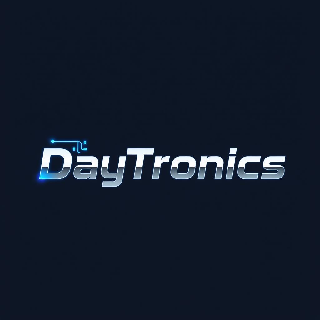 DayTronics Logo: Electrifying Innovation
